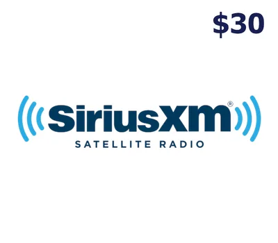 SiriusXM $30 Gift Card US — лицензионный ключ