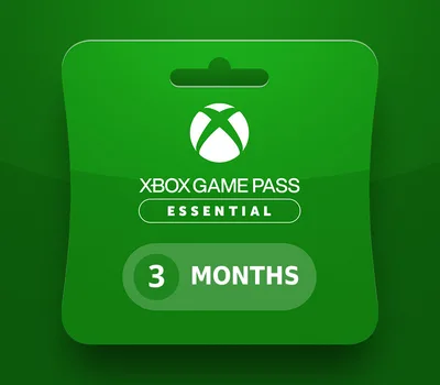 XBOX Game Pass Essential - 3 Month Subscription ACCOUNT — лицензионный ключ