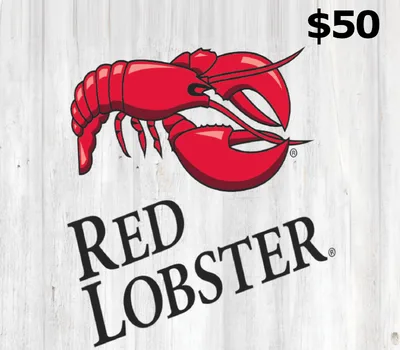 Red Lobster $50 Gift Card US — лицензионный ключ