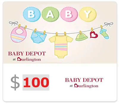 Baby Depot at Burlington $100 Gift Card US — лицензионный ключ