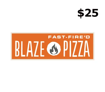 Blaze Pizza $25 Gift Card US — лицензионный ключ