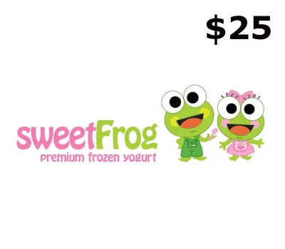 SweetFrog Frozen Yogurt $25 Gift Card US — лицензионный ключ