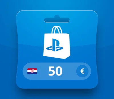 PlayStation Network EUR 50 Gift Card HR — лицензионный ключ