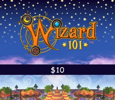 Wizard101 USD 10 Gift Card US — лицензионный ключ