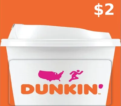 Dunkin Donuts $2 Gift Card US — лицензионный ключ
