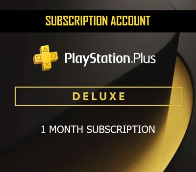 PlayStation Plus Deluxe 1 Month Subscription ACCOUNT — лицензионный ключ