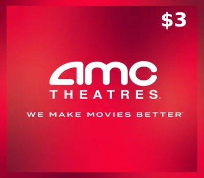 AMC Theatres $3 Gift Card US — лицензионный ключ