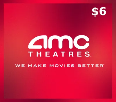 AMC Theatres $6 Gift Card US — лицензионный ключ