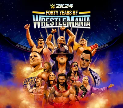WWE 2K24 Forty Years of WrestleMania Edition EU XBOX One / Xbox Series X|S CD Key — лицензионный ключ