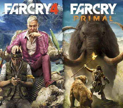 Far Cry 4 + Far Cry Primal Bundle AR XBOX One / Xbox Series X|S CD Key — лицензионный ключ