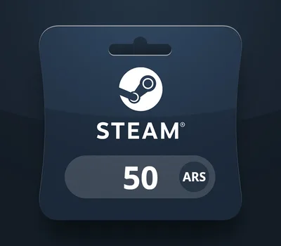 Steam Wallet ARS 50 Gift Card — лицензионный ключ
