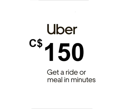 Uber C$150 CA Gift Card — лицензионный ключ