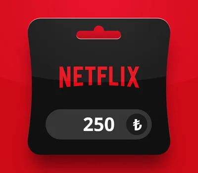 Netflix TRY 250 Gift Card TR — лицензионный ключ