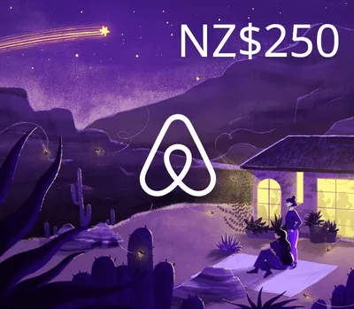 Airbnb NZ$250 Gift Card NZ — лицензионный ключ