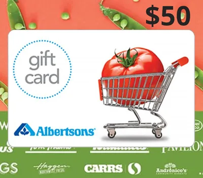 Albertson's USD 50 Gift Card US — лицензионный ключ