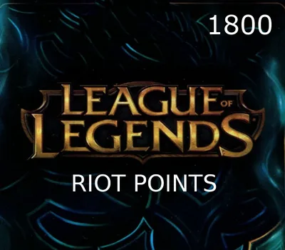 League of Legends 1800 RP Prepaid Card EU — лицензионный ключ