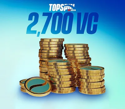 TopSpin 2K25 - 2,700 Virtual Currency Pack XBOX One / Xbox Series X|S CD Key — лицензионный ключ