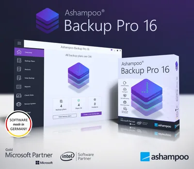 Ashampoo Backup Pro 16 Key (3 PCs) — лицензионный ключ