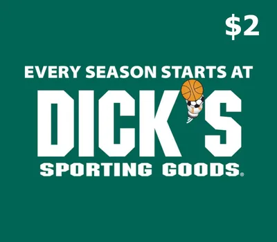 Dicks Sporting Goods $2 Gift Card US — лицензионный ключ