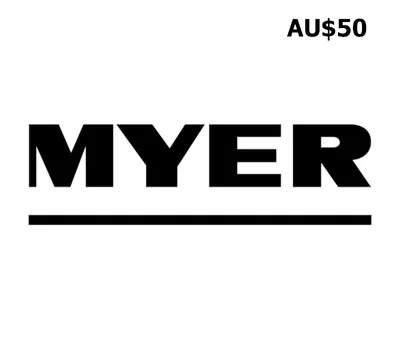 Myer AUD 50 Gift Card AU — лицензионный ключ