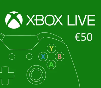 XBOX Live €50 Prepaid Card BE — лицензионный ключ