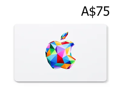 Apple A$75 Gift Card AU — лицензионный ключ