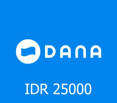 DANA Cash 25000 IDR Gift Card ID — лицензионный ключ