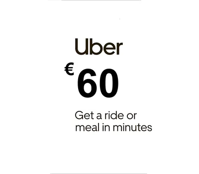 Uber €60 IT Gift Card — лицензионный ключ