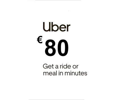 Uber EUR 80 Gift Card ES — лицензионный ключ