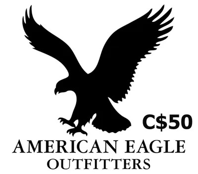 American Eagle CAD 50 Gift Card CA — лицензионный ключ