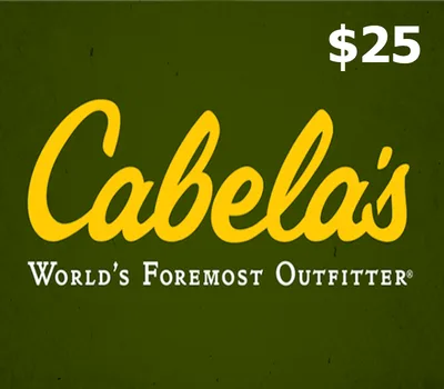Cabelas C$25 Gift Card CA — лицензионный ключ