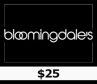 Bloomingdale's $25 Gift Card US — лицензионный ключ