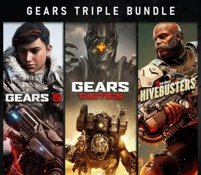 Gears Triple Bundle US XBOX One / Xbox Series X|S / PC CD Key — лицензионный ключ