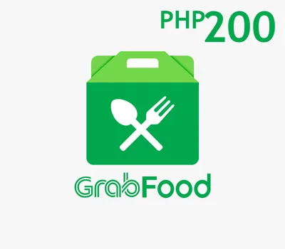 Grab Food PHP 200 Gift Card PH — лицензионный ключ