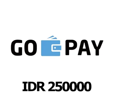 GoPay by Gojek 250000 IDR Gift Card ID — лицензионный ключ