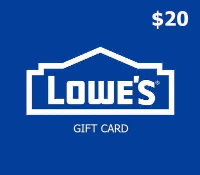 Lowe's $20 Gift Card US — лицензионный ключ