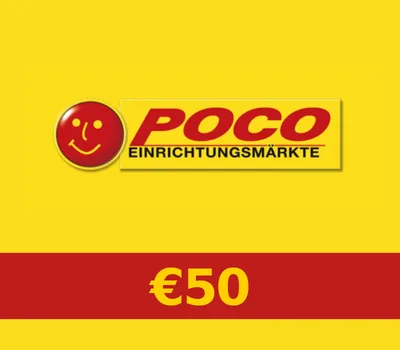 POCO €50 Gift Card DE — лицензионный ключ