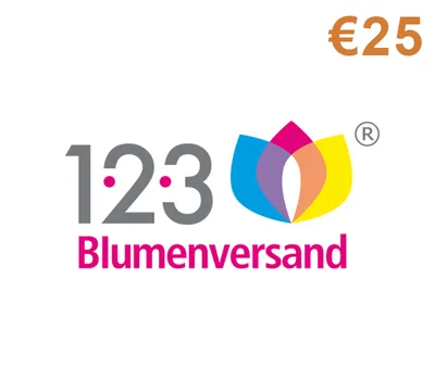 123 Blumenversand €25 Gift Card DE — лицензионный ключ