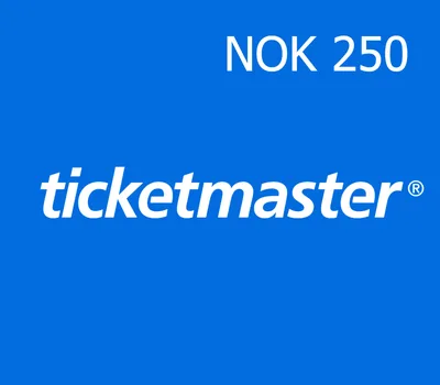 Ticketmaster 250 NOK Gift Card NO — лицензионный ключ