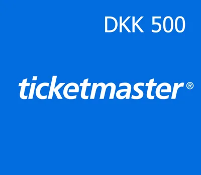 Ticketmaster 500 DKK Gift Card DK — лицензионный ключ