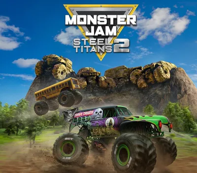 Monster Jam Steel Titans 2 EU PC Steam CD Key — лицензионный ключ