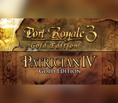 Port Royale 3 Gold and Patrician IV Gold - Double Pack EU PC Steam CD Key — лицензионный ключ