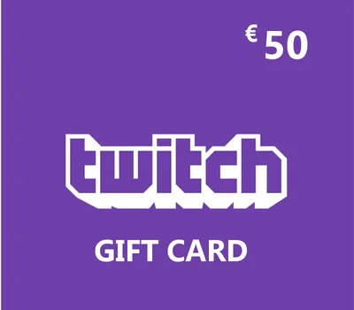 Twitch €50 Gift Card LU — лицензионный ключ