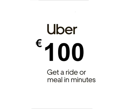 Uber €100 BE Gift Card — лицензионный ключ