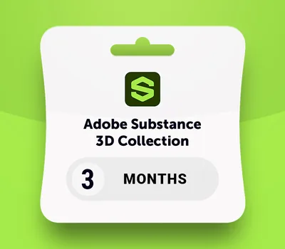 Adobe Substance 3D Collection - 3 Months Subscription Key — лицензионный ключ