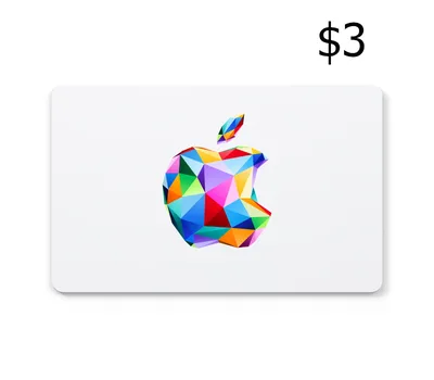 Apple $3 Gift Card US — лицензионный ключ