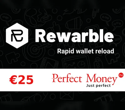 Rewarble Perfect Money EUR 25 Gift Card EU — лицензионный ключ