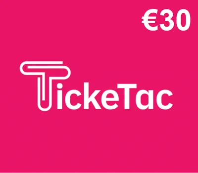 Ticketac €30 Gift Card FR — лицензионный ключ