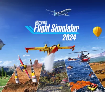 Microsoft Flight Simulator 2024 EU Xbox Series X|S / PC CD Key — лицензионный ключ