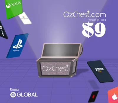 Ozchest $9 Gift Card — лицензионный ключ